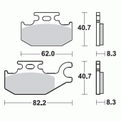 Гальмівні колодки Braking 935CM44