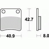 Гальмівні колодки Braking 757SM1