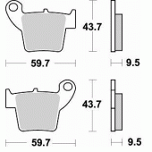 Гальмівні колодки Braking 886CM46
