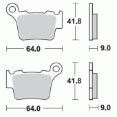 Тормозные колодки Braking 891CM46