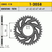 Зірка задня Sunstar 1-2058-48