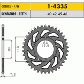 Зірка задня Sunstar 1-4335-42
