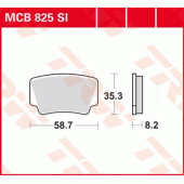 Тормозные колодки LUCAS MCB825SI