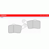 Тормозные колодки Ferodo FDB2243SG