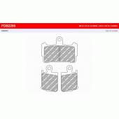 Тормозные колодки Ferodo FDB2259ST