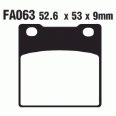Гальмівні колодки EBC FA063V = FA63V