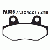 Гальмівні колодки EBC FA086HH