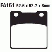 Гальмівні колодки EBC FA161