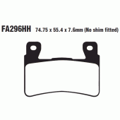 Гальмівні колодки EBC FA296HH