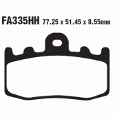 Гальмівні колодки EBC FA335HH