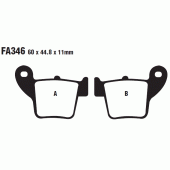 Гальмівні колодки EBC FA346TT