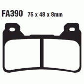 Гальмівні колодки EBC FA390HH