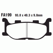 Гальмівні колодки скутерного EBC SFA199