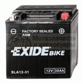 Акумулятор AGM 30Ah 430A Exide SLA12-31 / AGM12-31