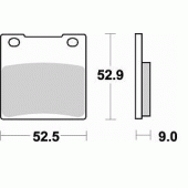 Гальмівні колодки Braking 719SM1
