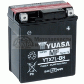 Акумулятор AGM 6Ah 100A Yuasa YTX7L-BS