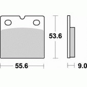 Гальмівні колодки Braking 613SM1