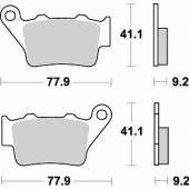 Гальмівні колодки Braking 773SM1
