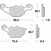 Гальмівні колодки Braking 785SM1