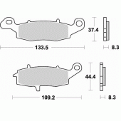 Гальмівні колодки Braking 787SM1