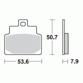 Гальмівні колодки Braking 842SM1
