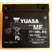 Акумулятор AGM 19Ah 170A Yuasa YT19BL-BS