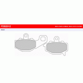Гальмівні колодки Ferodo FDB2012P