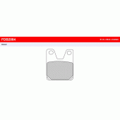 Гальмівні колодки Ferodo FDB2084P