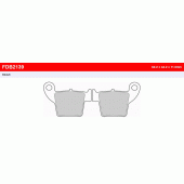 Тормозные колодки Ferodo FDB2139SG
