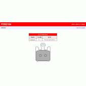 Тормозные колодки Ferodo FDB2164ST