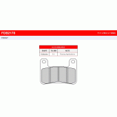 Тормозные колодки Ferodo FDB2178ST