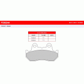 Тормозные колодки Ferodo FDB244P