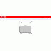 Тормозные колодки Ferodo FDB569P