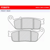 Гальмівні колодки Ferodo FDB570ST