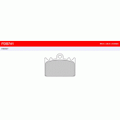 Тормозные колодки Ferodo FDB741P