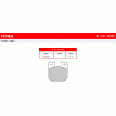 Гальмівні колодки Ferodo FRP405P Р