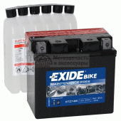 Акумулятор AGM 6Ah 100A Exide ETZ7-BS / YTZ7-BS