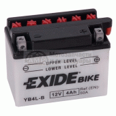 Акумулятор 4Ah 50A Exide YB4L-B = EB4L-B