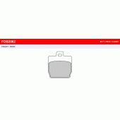 Тормозные колодки Ferodo FDB2062AG
