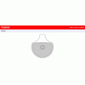 Гальмівні колодки Ferodo FDB352P