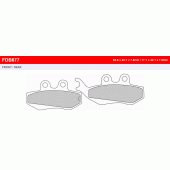 Гальмівні колодки Ferodo FDB677P