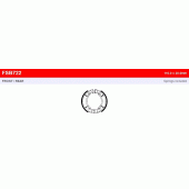 Тормозные колодки барабанные Ferodo FSB722