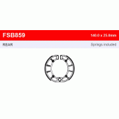 Тормозные колодки барабанные Ferodo FSB859