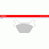Гальмівні колодки Ferodo FDB2001P