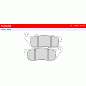 Гальмівні колодки Ferodo FDB2225AG