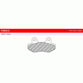 Тормозные колодки Ferodo FDB312P