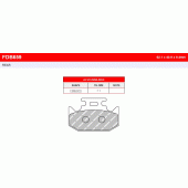 Тормозные колодки Ferodo FDB659P