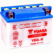 Акумулятор 4Ah 45A Yuasa YB4L-B