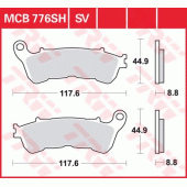Гальмівні колодки LUCAS MCB776SV