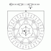 Гальмівний диск Ferodo FMD0125RX